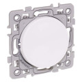 Va-et-Vient Blanc 10 A Lumineux ou Témoin SQUARE Eur’Ohm