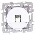 Prise Blanche RJ45 Square Eur’Ohm – Grade 3 - Catégorie 6