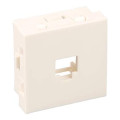 Supp. rj45 keystone*tm  blche 45x45