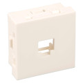 Supp. rj45 keystone*tm  blche 45x45