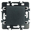 Bouton- poussoir anthracite