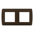 Plaque "chocolat" 2 postes