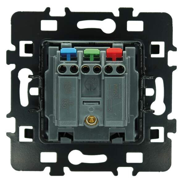 Prise 2p+t anthracite