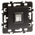 Prise rj45 cat 6a stp grade 3 anthracite