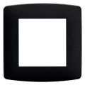 Plaque antracite 1 poste