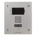 Aiphone gamme lx platine audio encastrée av 1bp ip façade inox 