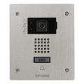 Aiphone gamme lx platine vidéo encastrée av 1bp ip façade inox 