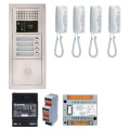 Pack audio Aiphone gamme GT pour 4 logements avec 4BT et 4 postes GT1D programmés (200375)