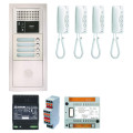 Pack audio Aiphone gamme GT pour 4 logements avec 4BT et 4 postes GT1D programmés (200375)