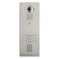 Plat. vidéo enc. 6bp ip/sip, inox, pictos, syn. vocale, b. magnétique, clav codé (400000)