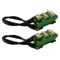 Connecteur  RJ sur bornier pour raccord.câbles type LY/SYT (130312)