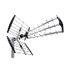 Antenne UHF Triple Nappes Evicom 25 directeurs avec 67 éléments prémontés