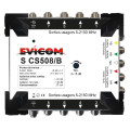 Evicom commutateur autonome 5 entrées 8 sorties SCS508/B