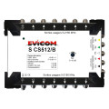 Evicom commutateur autonome 5 entrées 12 sorties SCS512/B