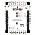 Commutateur universel 9 câbles 8 sat. + terrestre, 12 sorties