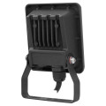 Twister 3 - proj. ext. ip65 ik08, noir, 90° led intégré 12w 3000k 1450lm