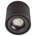 Tahiti - appl. mur orientable noire, led 13w 3000k 1100lm, indirect et variable