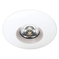 Air block 2 - encastré led ip65 recouvrable rt2012, 36° 6w 4000k blanc