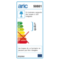 Air block 2 - encastré led ip65 recouvrable rt2012, 36° 6w 4000k blanc