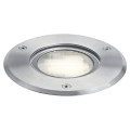 Luxsol 2 - encastré sol ext. Gx53 ip67 ik10, rond, inox, lampe non incl.