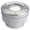 Luxsol 2 - encastré sol ext. Gx53 ip67 ik10, rond, inox, lampe non incl.