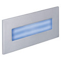 Baliz 3 - encastré mur rectang., fixe, gris, led intég. 2,76w bleu
