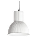 Lexa - suspension Ø316mm, blanc, led intég. 40w 80° 4000k 4000lm