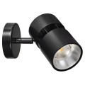 Ninety 01 - proj. s/patère, noir, angle 70°, led intég. 30w 4000k 3000lm