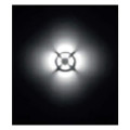 Mira 65-230 b4 - enc.sol ext. ip67 ik08, Ø80, couleur inox, led 5w 3000k, 30000h