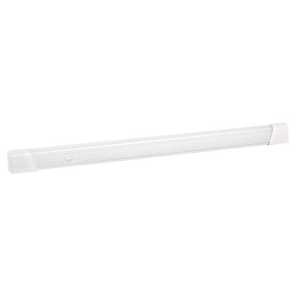 Tori - réglette meuble lg.585mm ip20, blanc, led intég. 10w 4000k 900lm, a/inter