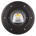 Tecnisol 200 asy - enc.sol ext. ip67 ik10, rond, noir, led 20w 3000k 1860lm