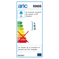 Dl-iso - encastré ip20/65, recouvrable, nickel, led intég. 8w 50° 4000k 820lm