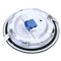 Flat-iso-downlight ip20/65 recouvr., fixe, noir, led 13w 1050lm 3000/4000k(cct)