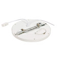 Universal - encastré réglable, fixe, blanc, led 18w 1400lm 3000/4000/6000k (cct)