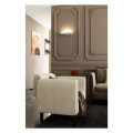 Staff - applique mur plâtre, blanc, led intég. 20w 3000k 2200lm 30000h - Aric - 50819