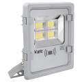 Twister 3 sensor, proj. ext. ip65 ik08, gris, led 90° 45w 3000k 4950lm, a/sensor