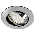 Lunar led - encastré gu10, nickel, a/lpe led 6w 3000k 500lm incl