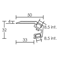 Profilé nez de marche pm3 - sur mesure