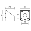 Patère de fixation pour projecteur tag