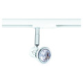 Rubis 029 - spot rail 1 all. 029 gu10, blanc, a/lpe led 6w 3000k 500lm incl