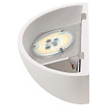 Domino s7-p - applique mur plâtre led intég. 17w 4000k 1590lm, indirect