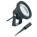 Suko - proj. Ext. Ip44 ik08, noir, angle 17°, led intég. 5,5w bl.froid 170lm