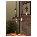 Lampe déco cobble e27 led 4,1w 1700k 70lm, 25000h, dimmable, fumée