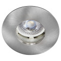 Hidro-230 cx -encastré gu10, ip20/65, vol.2, rond, fixe, nickel, lampe non incl.