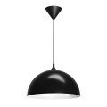 Como - suspension e27 60w max, Ø335mm, acier noir, lampe non incl.