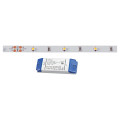 Kit FLEXO 30 LED 13W 4200K lg: 5m Ruban LED adhésif IP20, 24V DC, 30 LED/m, 2,6W/m, driver fourni (non dimmable)