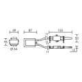 Transfo. tb 50va 850° ip44