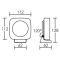 Projecteur ZODIAK Aric LED 20W 3000K blanc