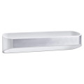 Palace - applique mur, alu, led intég. 2x9w 3000k 1100lm, dimmable