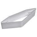 Taylor - applique mur, alu, led intég. 2x10w 3000k 1300lm, dimmable